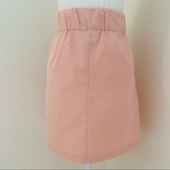 Lands End Pleated Canvas Skirt with POCKETS (size 10) - Picture 4 of 9